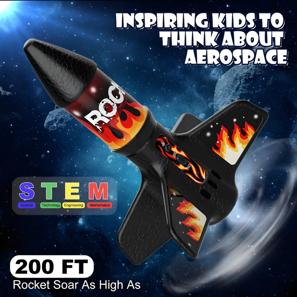 Reusable Electric Toy Rocket