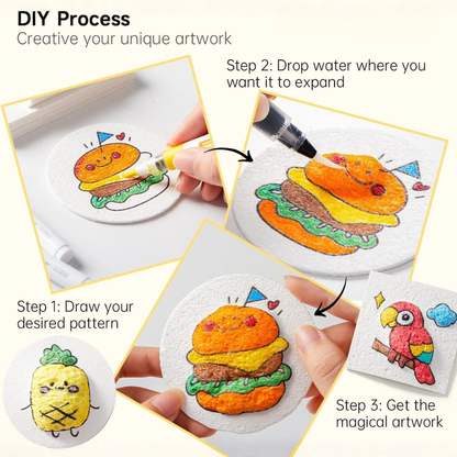 Magic Foam Texture Painting Kit