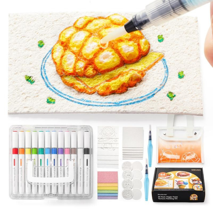 Magic Foam Texture Painting Kit