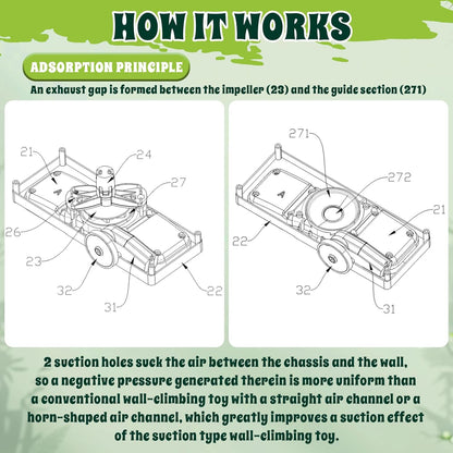 Wall Climbing Gecko Toy